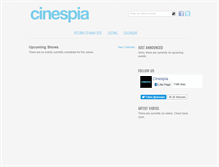 Tablet Screenshot of cinespia.ticketfly.com